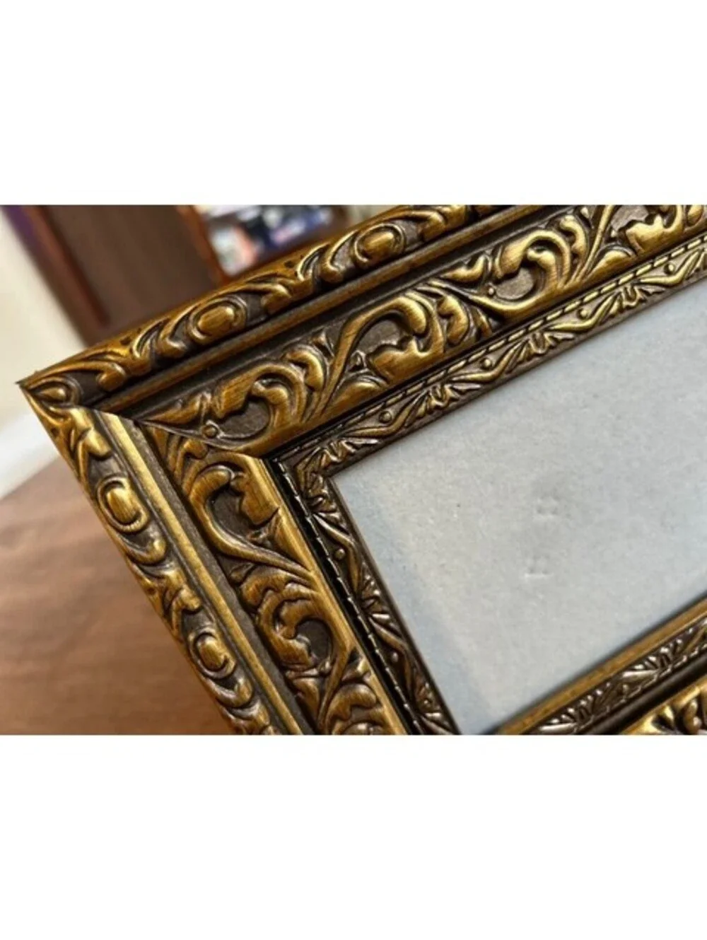 Ornate Antique Style Gold Decorative Picture Frame